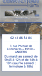 Mobile Screenshot of connectique-angers.com